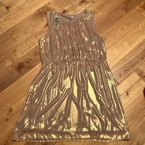 This is a brand new dress that has never been worn, it’s iridescent